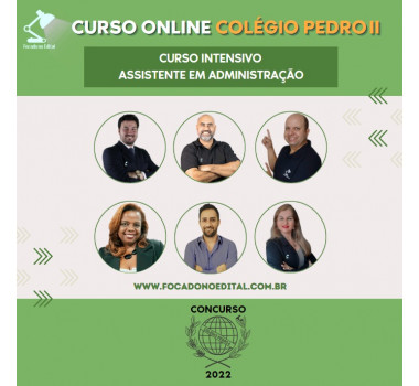 CURSO ONLINE INTENSIVO COLÉGIO PEDRO II 2022